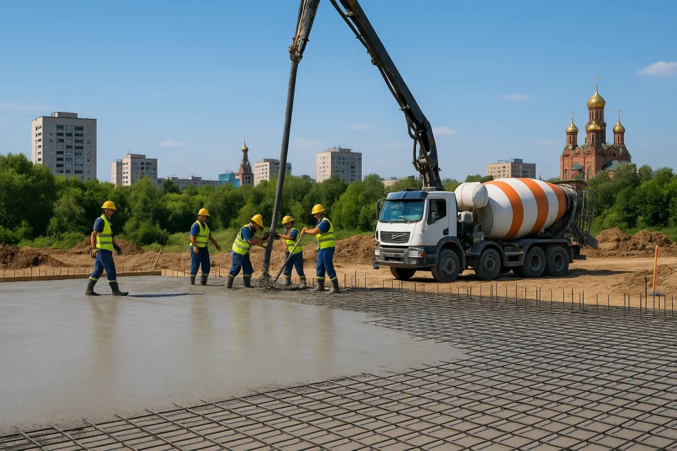 Выбираем виды фундаментов для строительства дома в Московской области